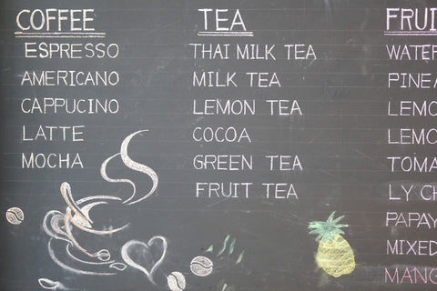 coffee blackboard