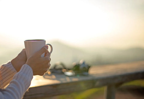 Café en el exterior