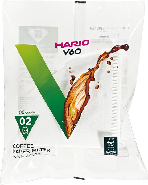 Filtro V60 02 Blanco 100 Uds
