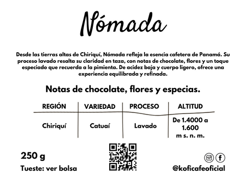 Nómada | Panamá | 1 kg