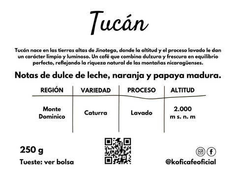 Tucán | Nicaragua | 1 kg